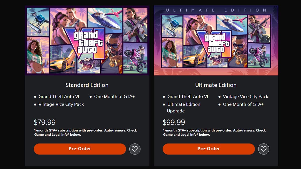 GTA VI precio PS Store