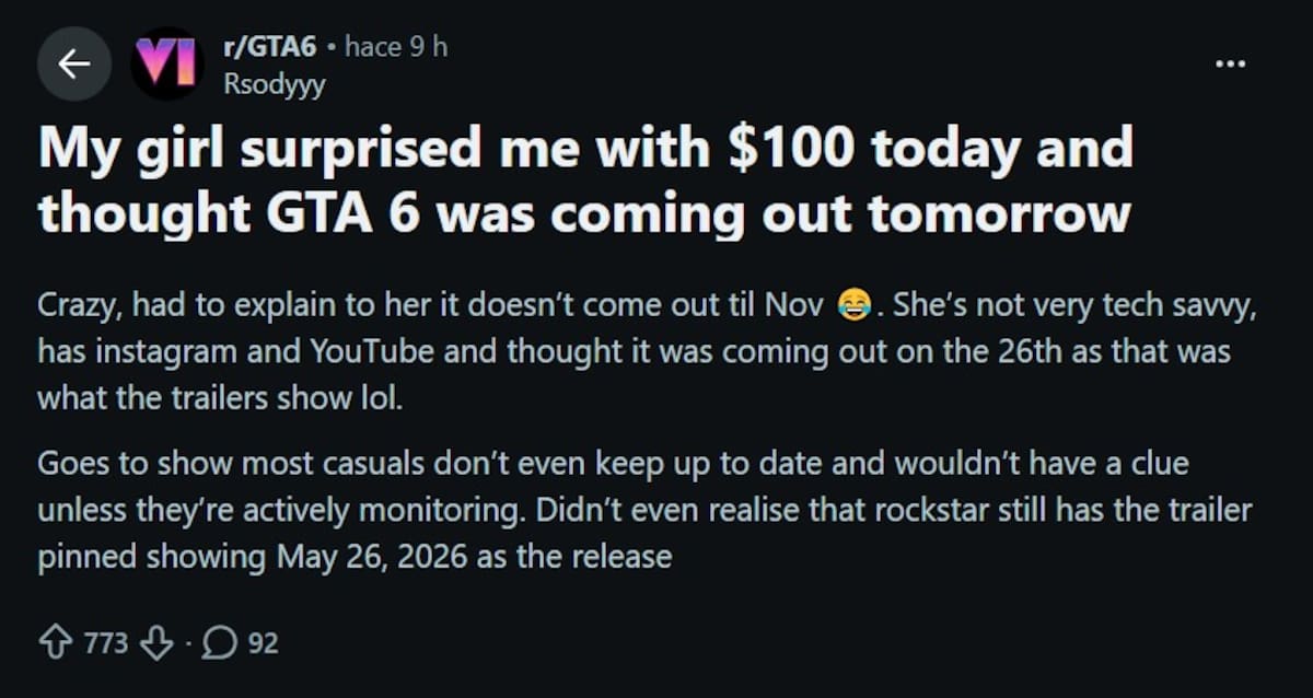 GTA VI reddit