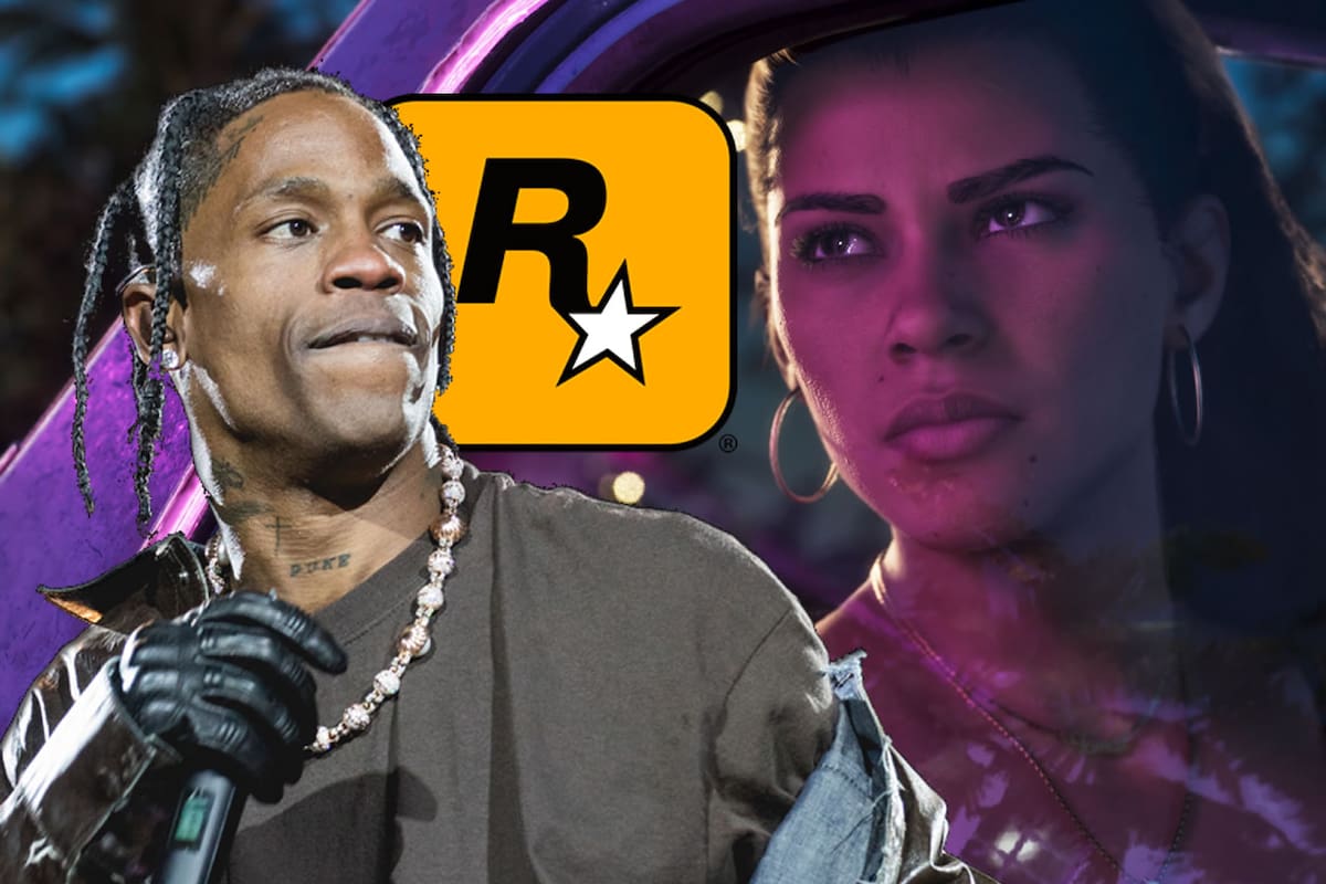 ¿Travis Scott en GTA VI? El popular rapero insinuó una colaboración con Rockstar Games y podría estar en la banda sonora del juego