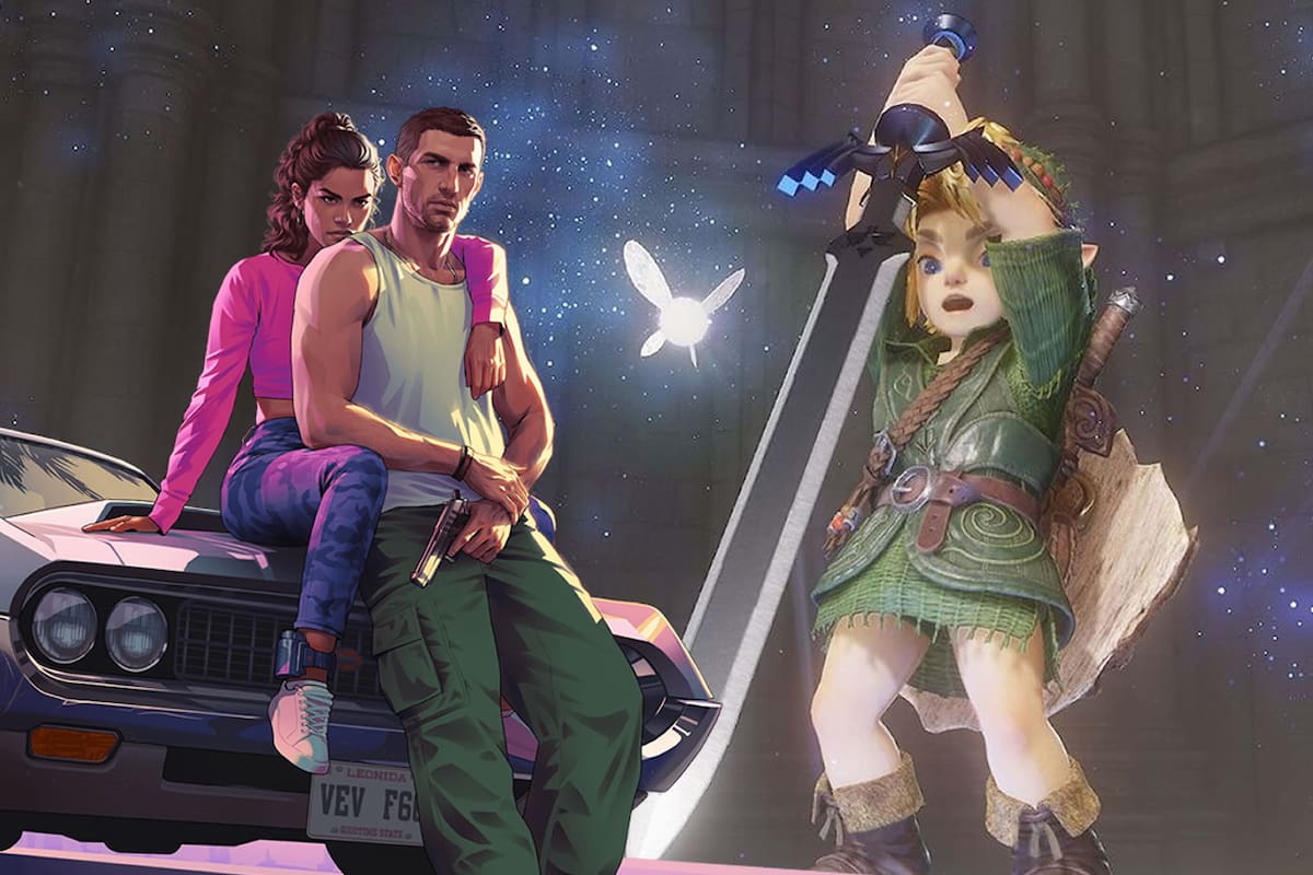 ¿Cuál ganará? Jugadores celebran que Zelda: Ocarina of Time Remake debute en noviembre para competir con GTA VI y discuten sobre cuál será el título más popular