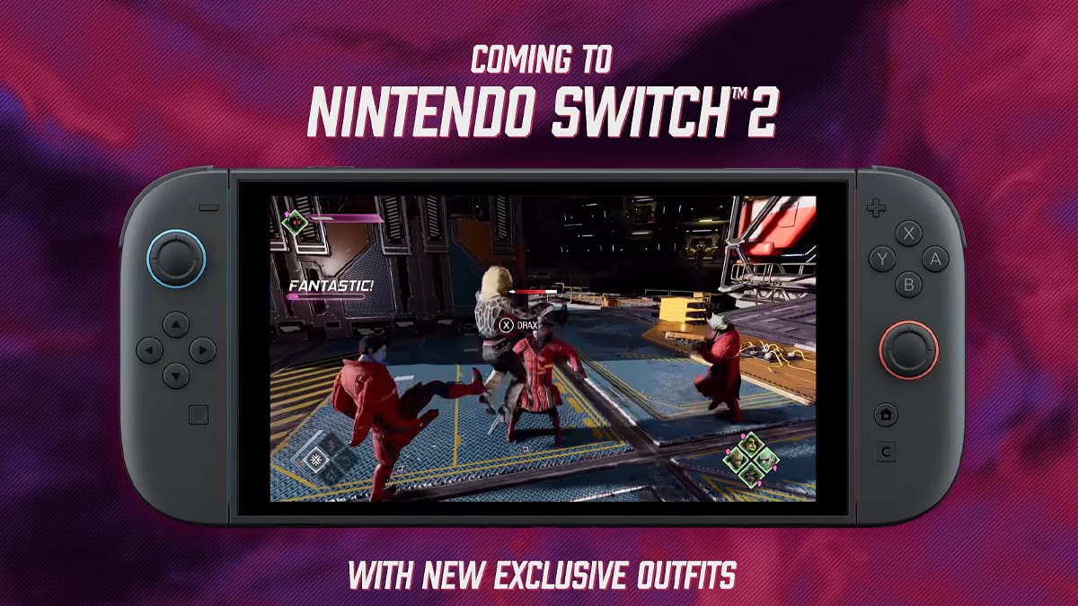 Guardians of the Galaxy Nintendo Switch 2