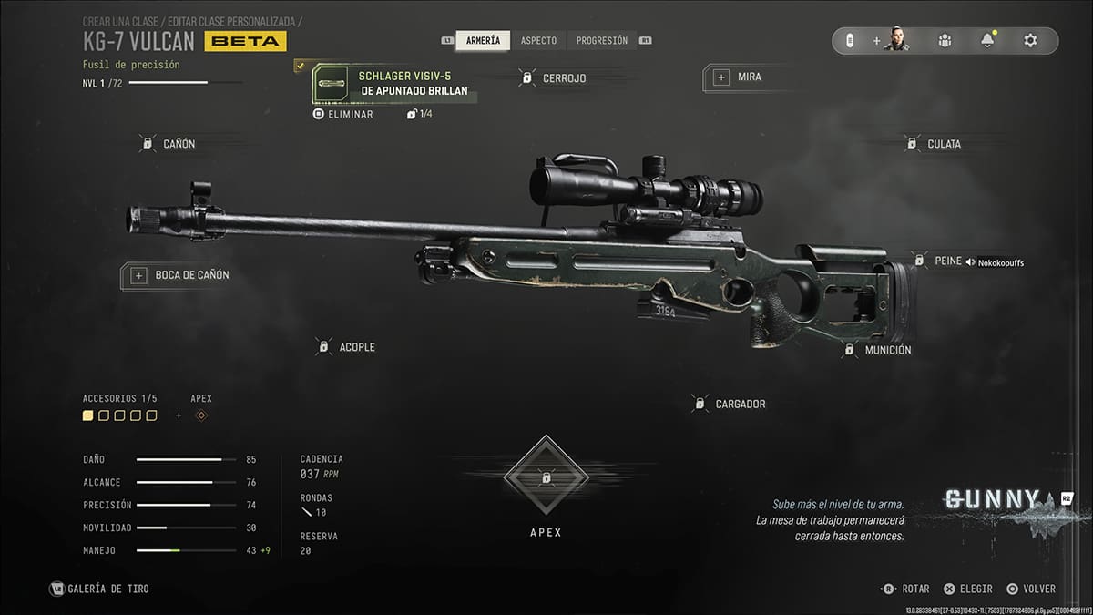 Gunsmith Call of Duty