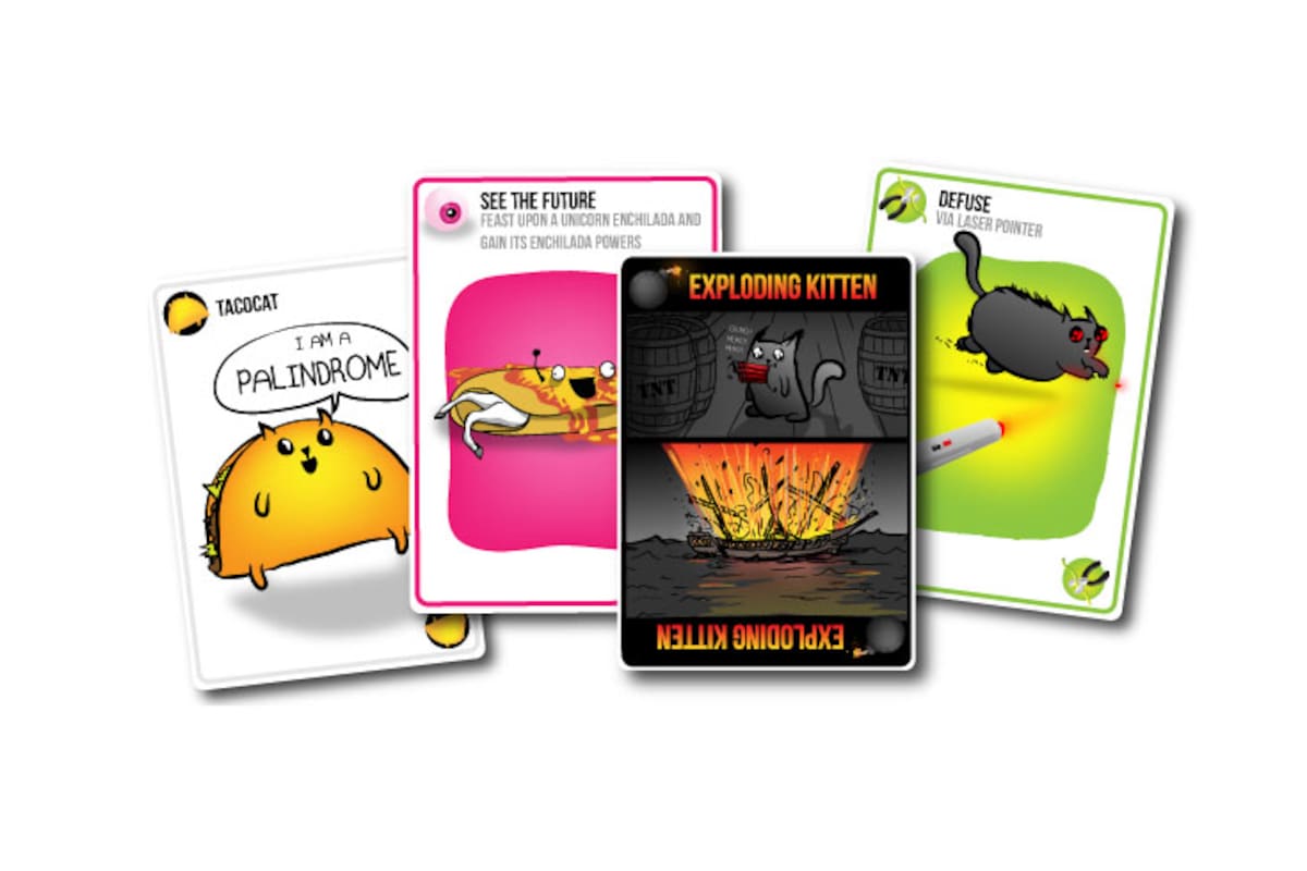 Juego de cartas Exploding Kittens ya está disponible en Android
