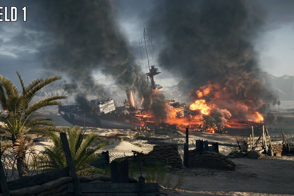 Revelan fecha debut del primer contenido de Turning Tides para Battlefield 1
