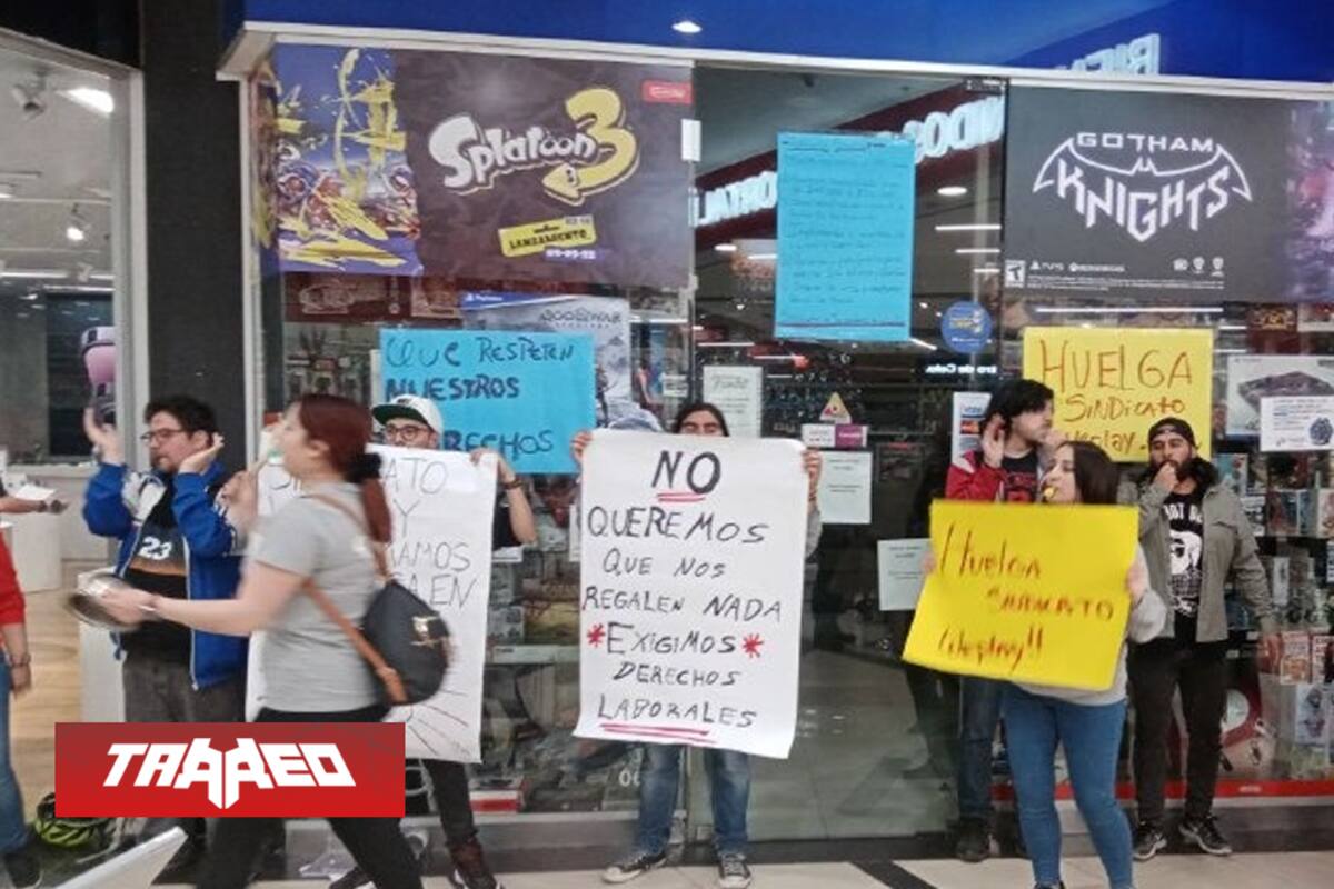 Sindicato de trabajadores de tienda Weplay se movilizó en huelga: múltiples locales cerrados en Chile