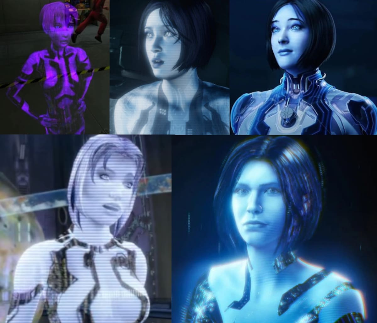 Halo Cortana remake