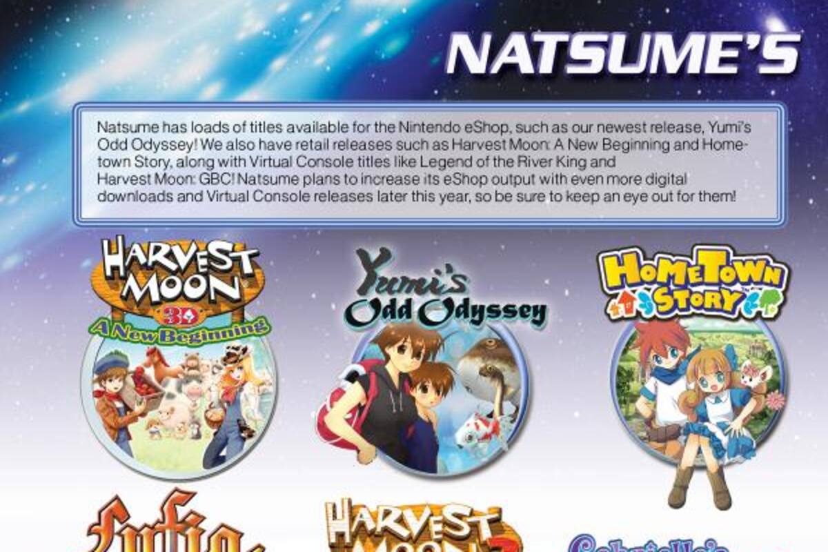 Están en camino 2 juegos retro de Natsume para 3DS