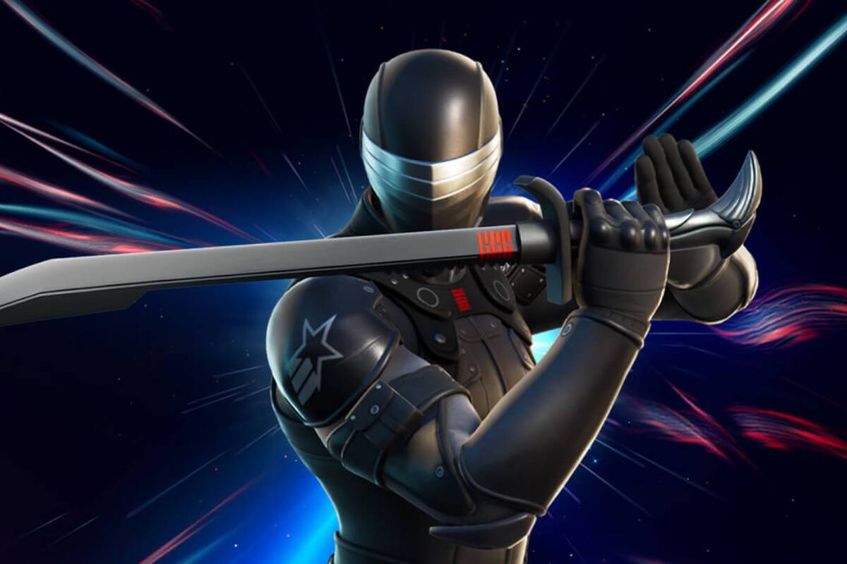 Fortnite: ya puedes conseguir a Snake Eyes de G.I. Joe en el Battle Royale