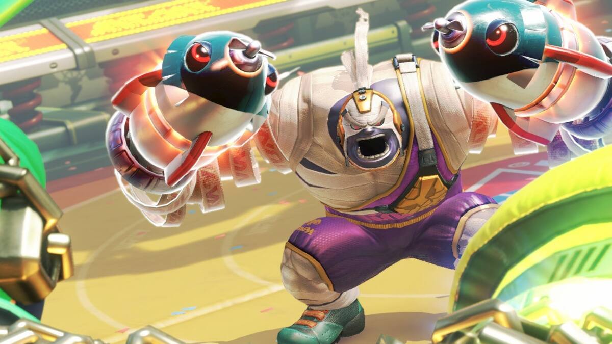 Hay 8 personajes disponibles en el Global TestPunch