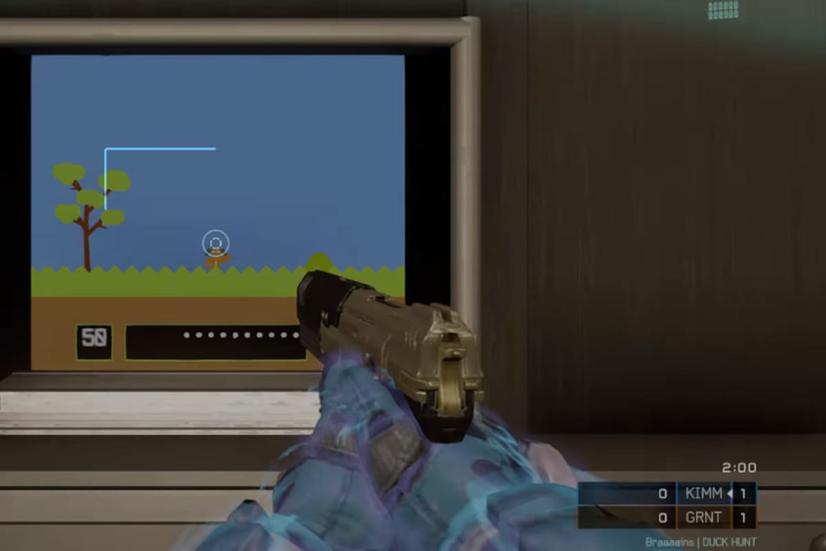 Duck Hunt, el clásico de NES, llega a Halo 5
