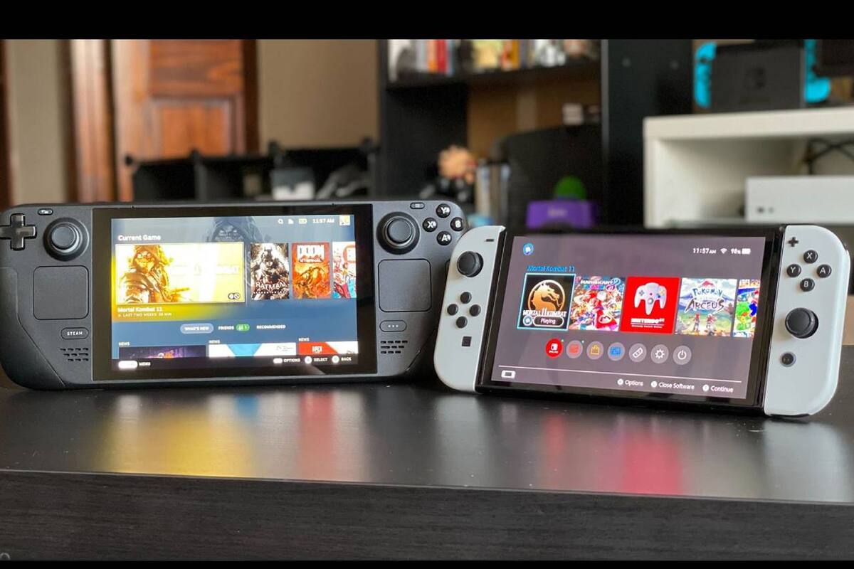 Ya puedes hacer que tu Steam Deck se vea tan bonito con un Nintendo Switch
