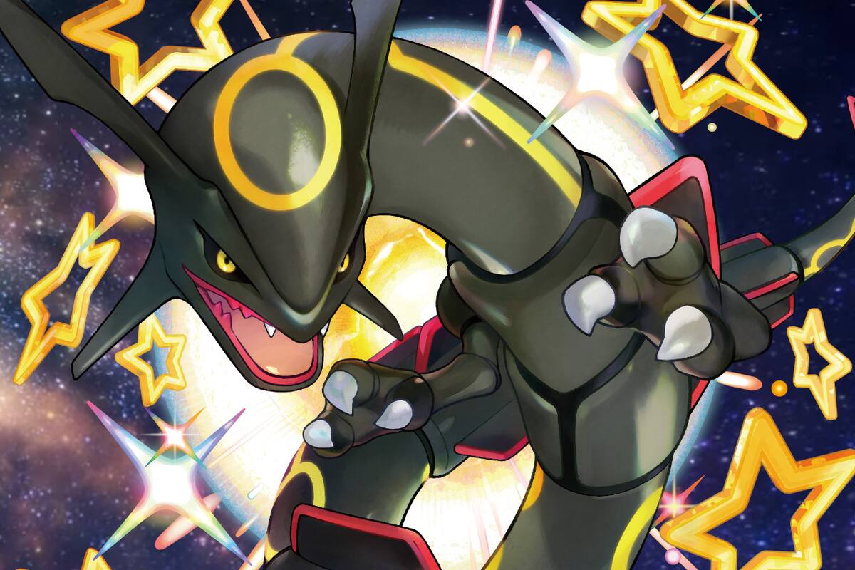 Rayquaza shiny ya llegó a Pokémon Scarlet & Violet, ¿cómo conseguirlo y hasta cuándo estará disponible?