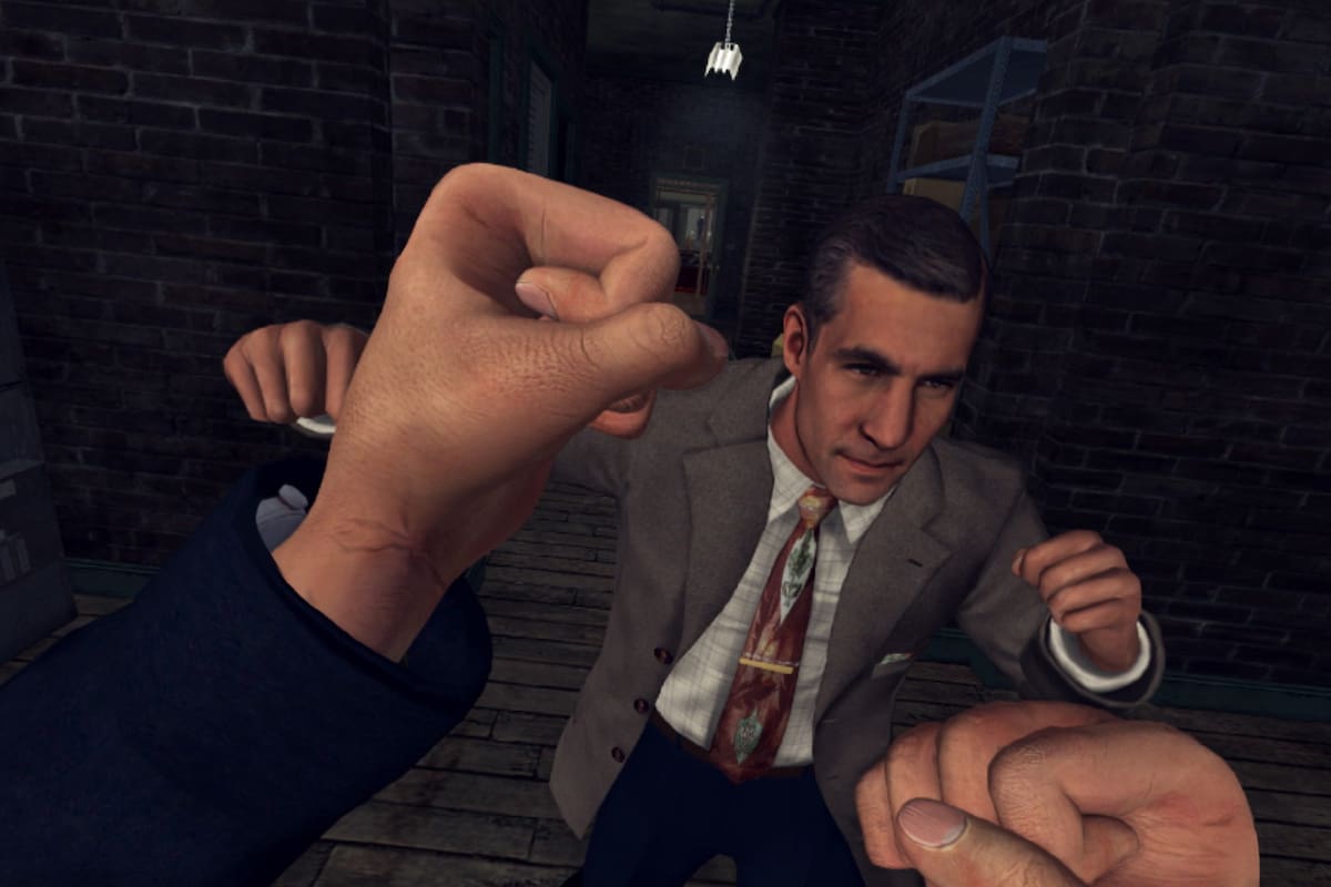La intriga de L.A. Noire llegará hoy a PlayStation VR