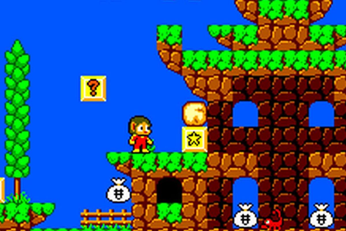 Alex Kidd estaba planeado para ser un juego de Dragon Ball