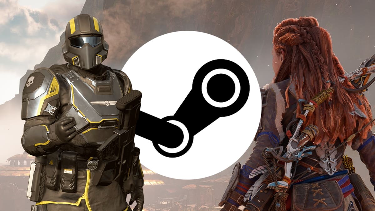 Helldivers 2 y Horizon Forbidden West Steam