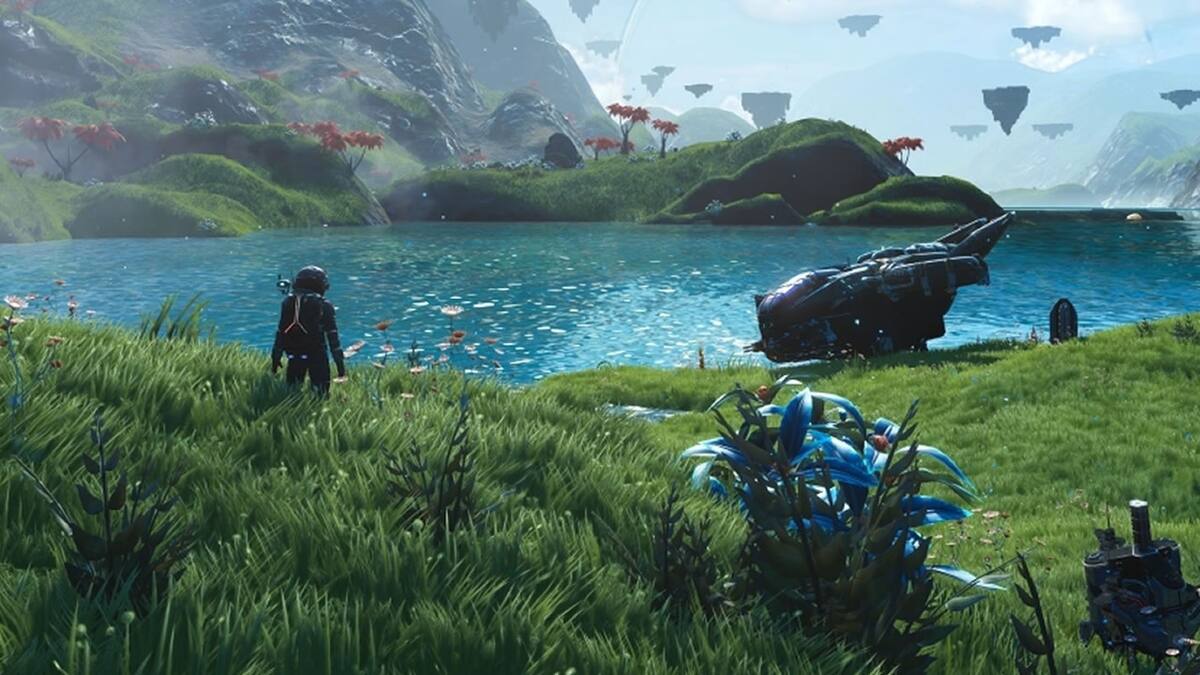 Hello Games aprovechó todo el poder de la nueva consola de Sony