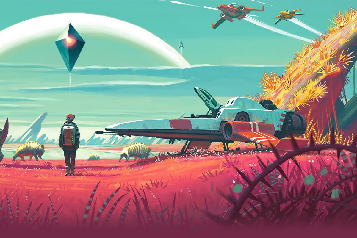 Aprenderás idiomas alienígenas en No Man's Sky