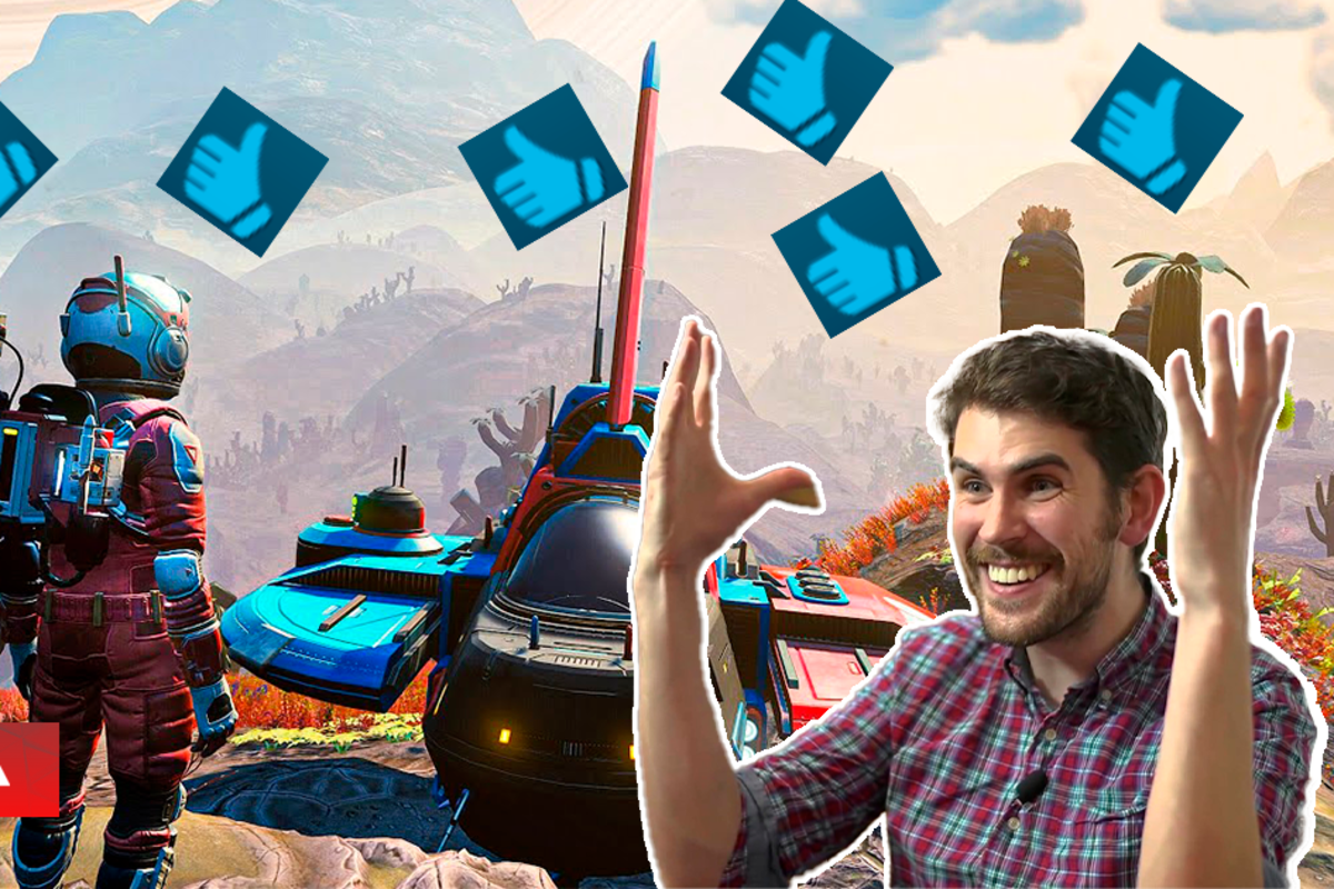 7 años después No Man's Sky logra remontar las malas reseñas de su lanzamiento y consigue un 78% de reseñas 'Mayoritariamente positivas'