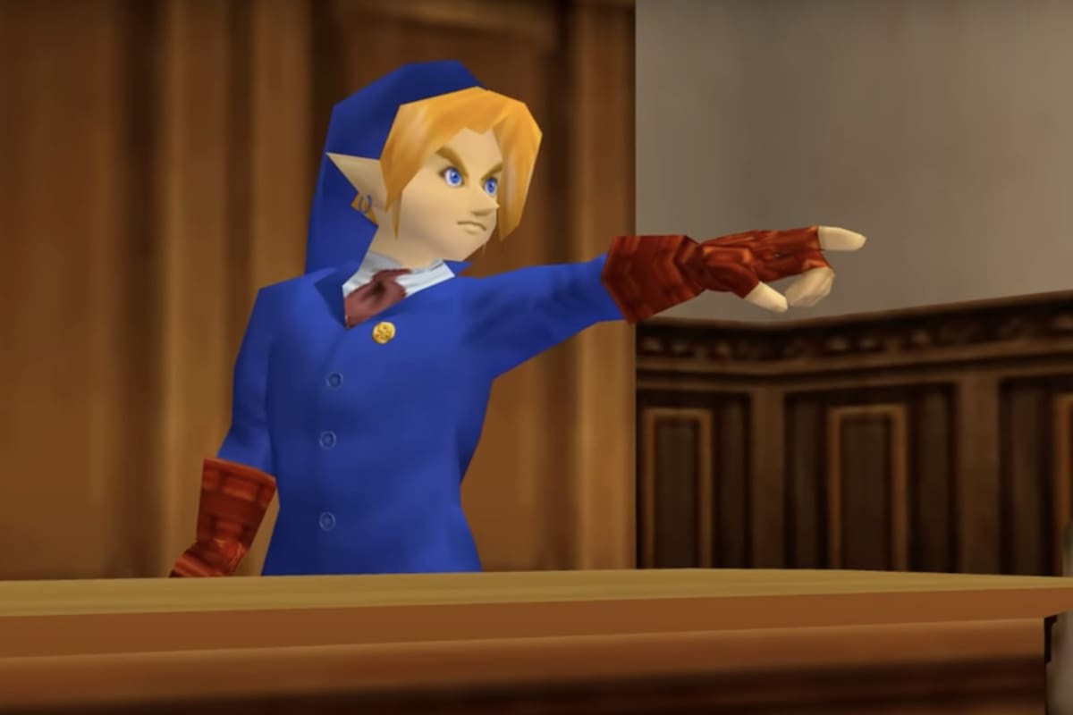 Link se convierte en el mejor abogado de Hyrule en Hero of Law, mod que combina The Legend of Zelda: Ocarina of Time y Phoenix Wright: Ace Attorney