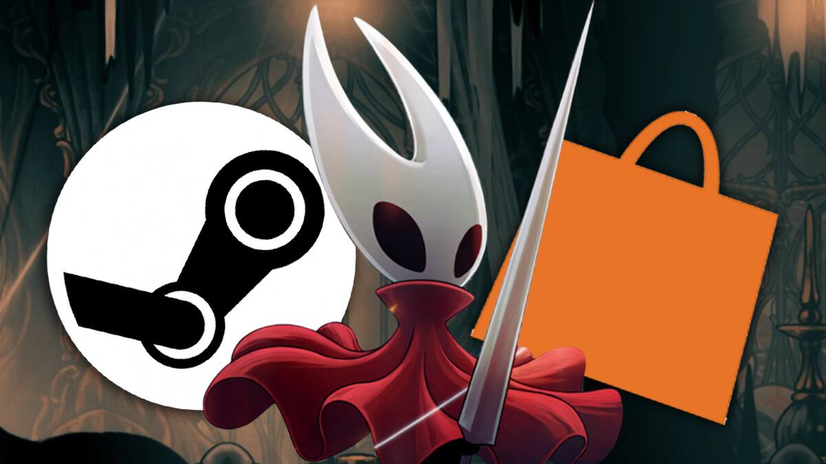 Hollow Knight Silksong caída tiendas