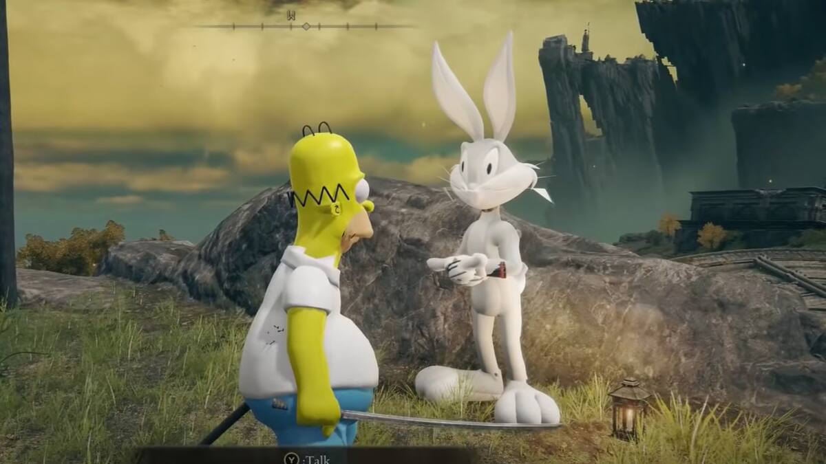 Homero, Barack Obama, Elmo, Bugs Bunny y más personajes invadieron la obra de FromSoftware