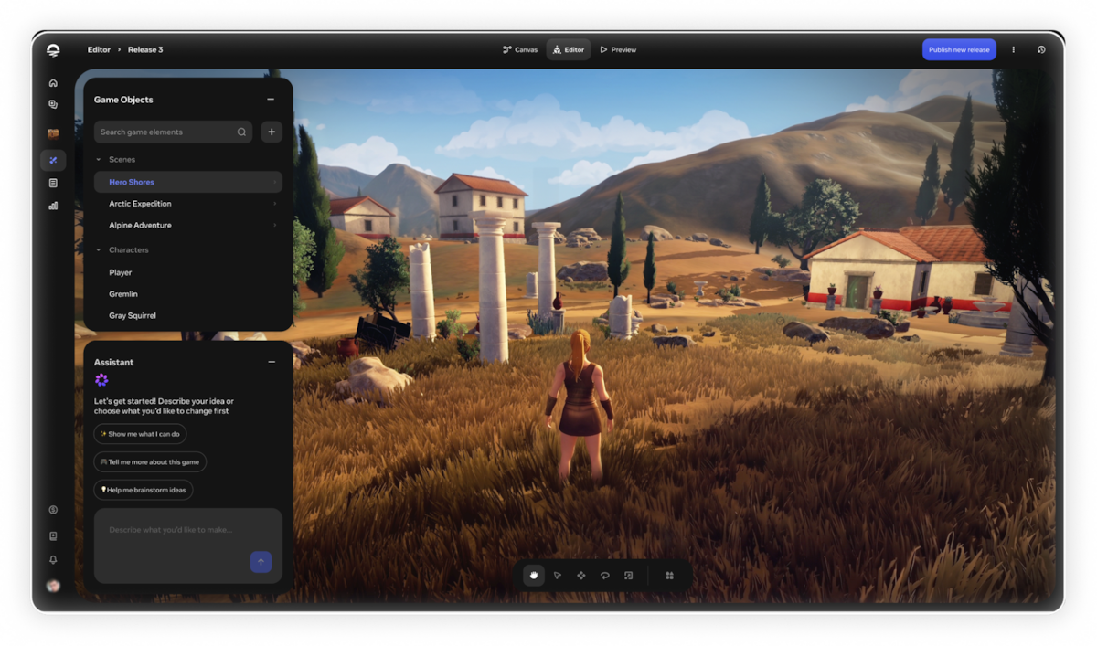 Horizon Create y Horizon Studio Meta IA