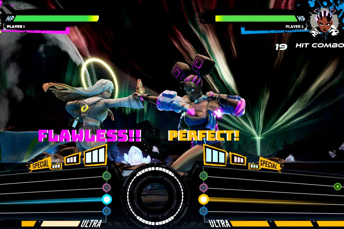 Rhythm-fighting game God of Rock premieres a showcase trailer