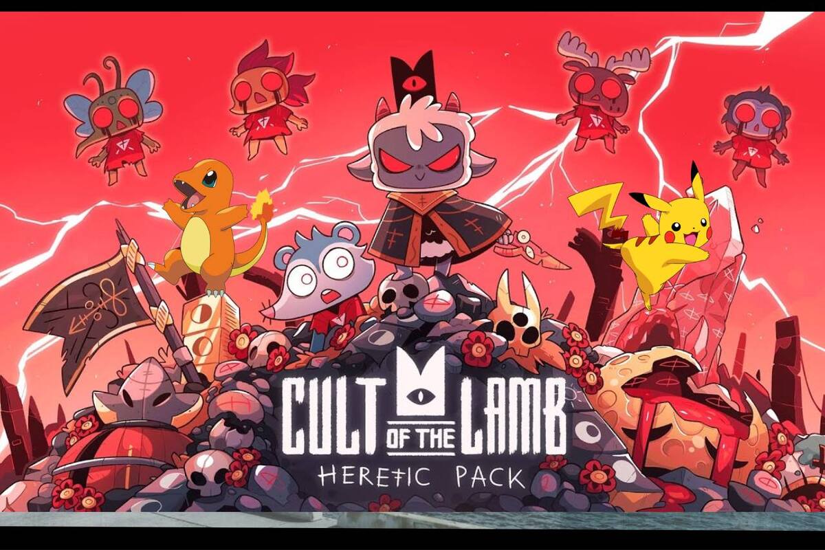 Cult of the Lamb festeja su nueva actualización al estilo del Pokérap