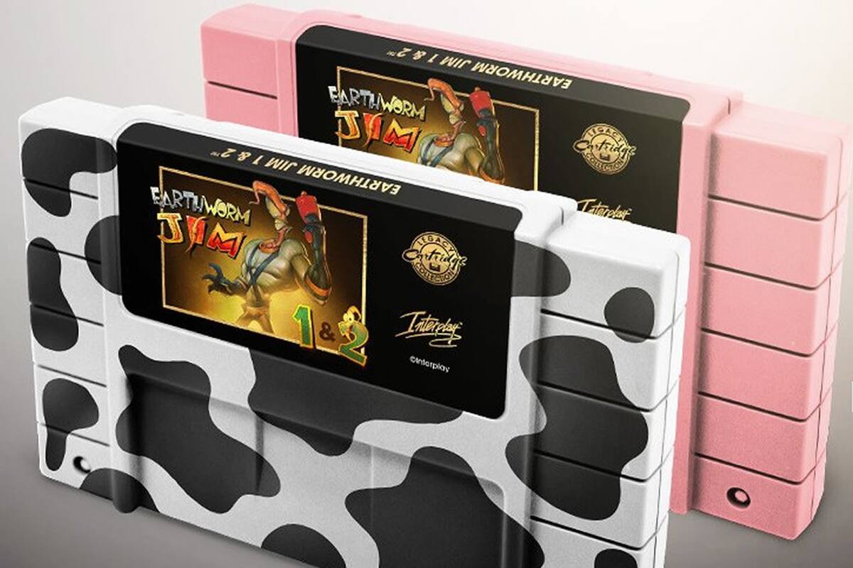Earthworm Jim prepara su regreso a SNES con una edición muy limitada