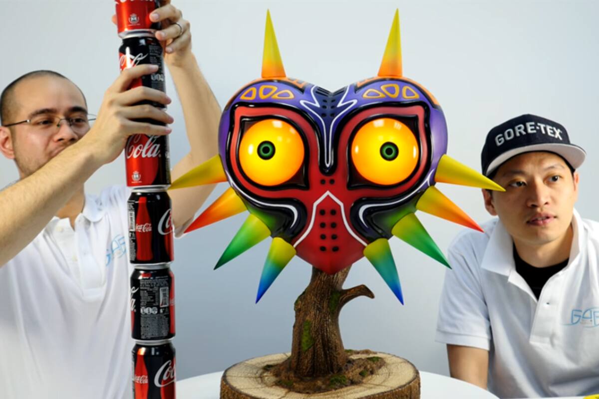 Esta Majora’s Mask de tamaño real no te dejará dormir tranquilo