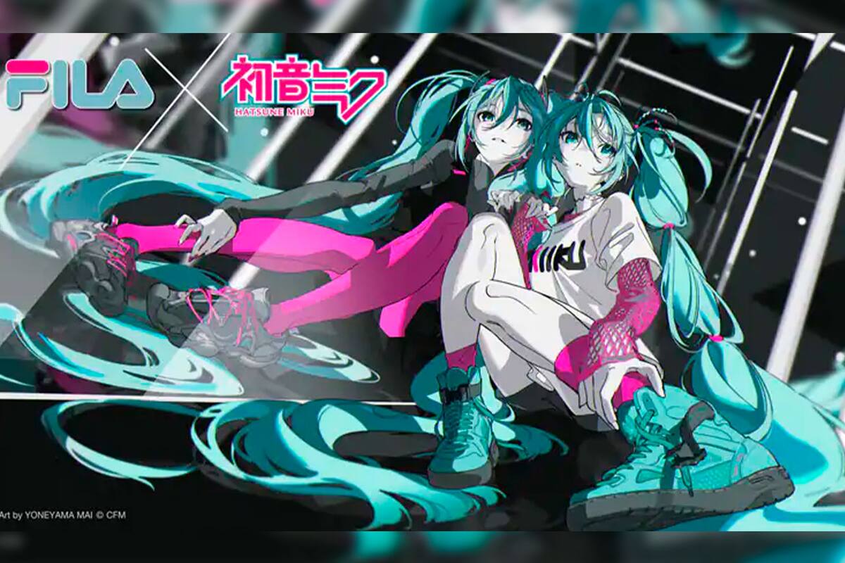 Hatsune Miku and FILA reveal their latest collaboration!