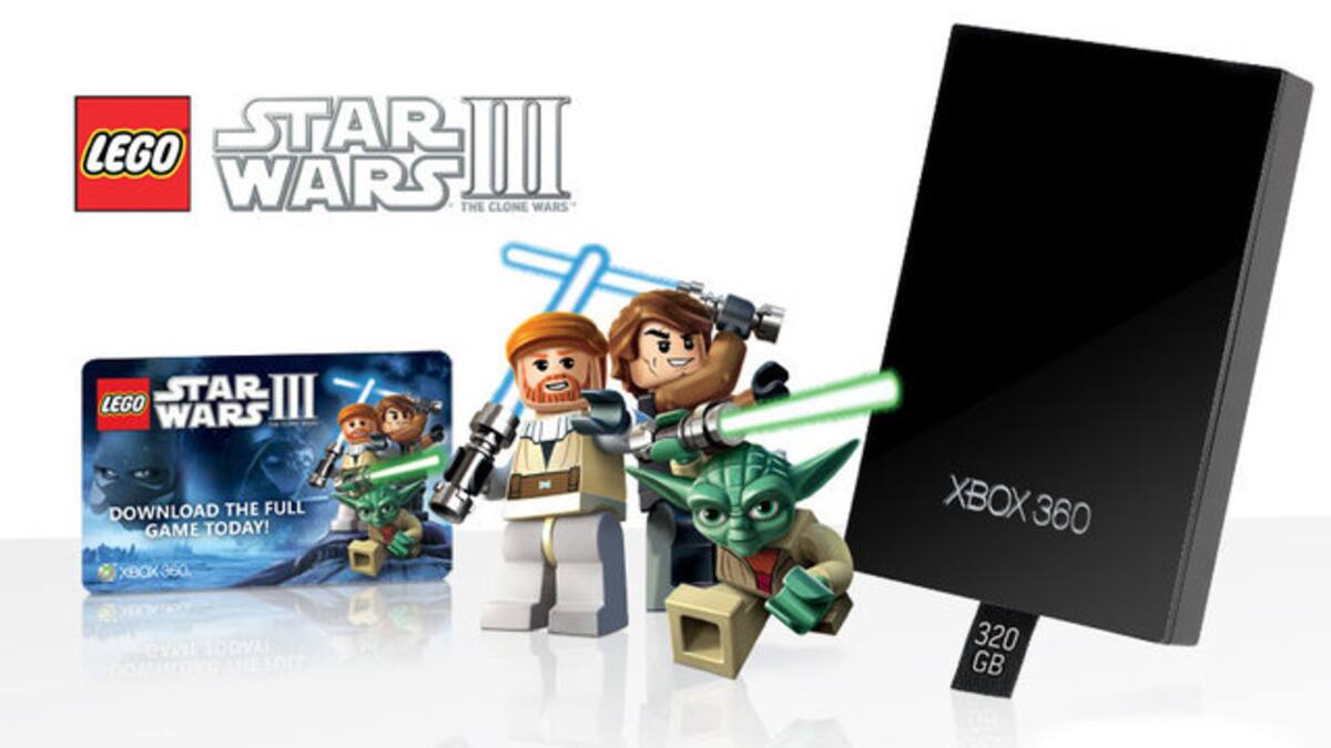 Incluirá código para Lego Star Wars III: The Clone Wars