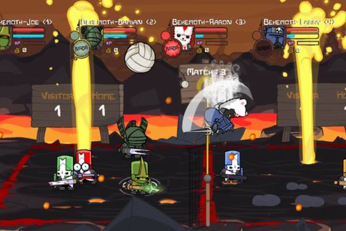 La versión de Castle Crashers de PS3 está casi lista