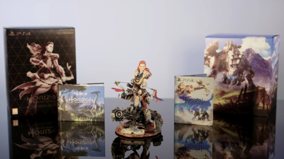Incluye libro de arte, estatuilla y mucho contenido digital