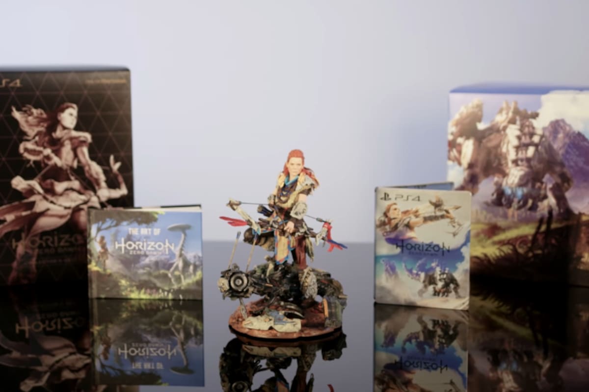 El unboxing de la edición de coleccionista de Horizon: Zero Dawn