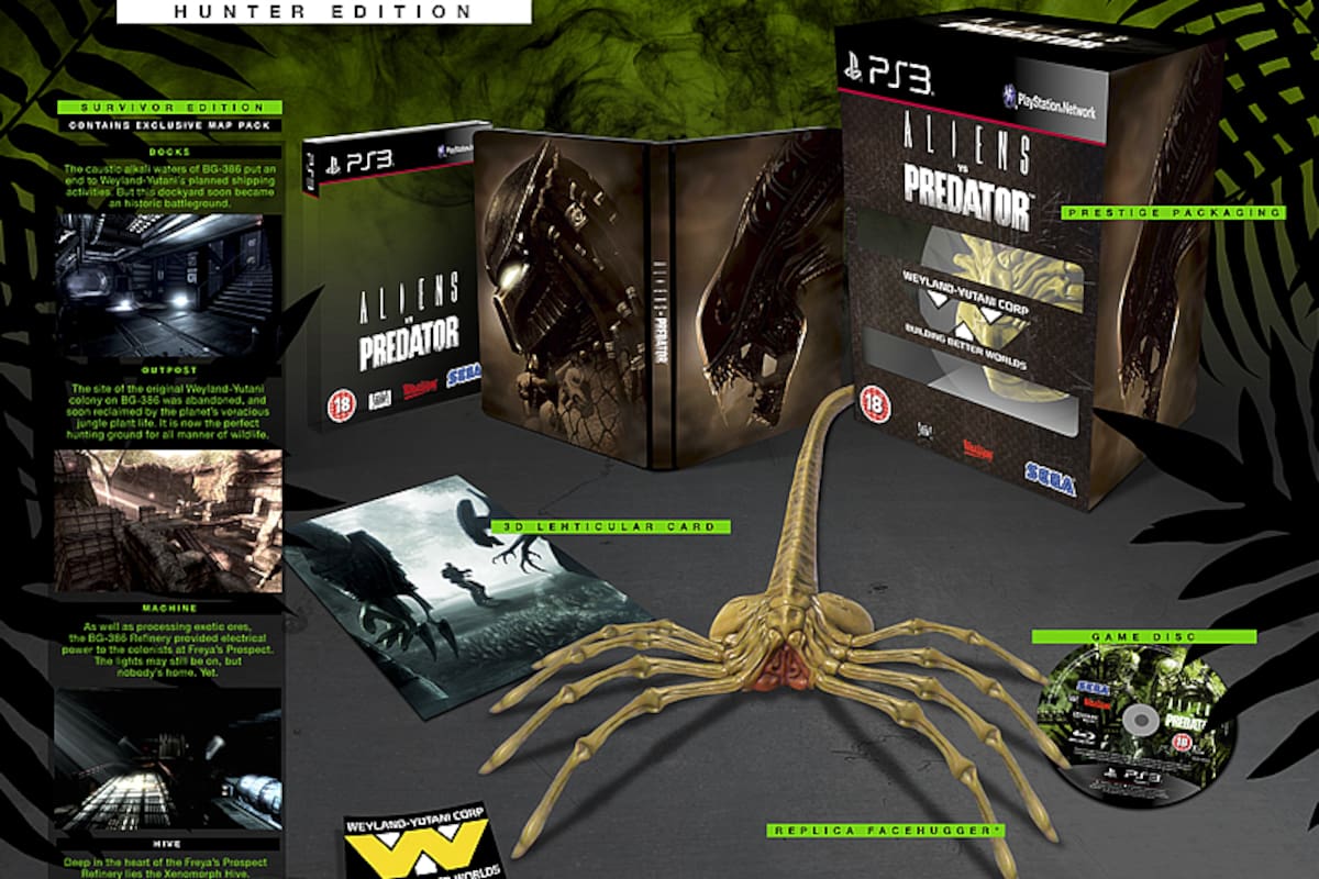 Ediciones especiales de Alien vs Predator