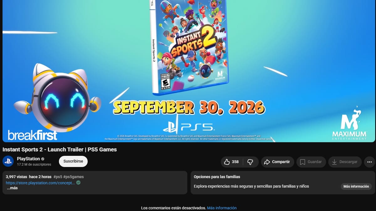 Instant Sports 2 trailer PlayStation