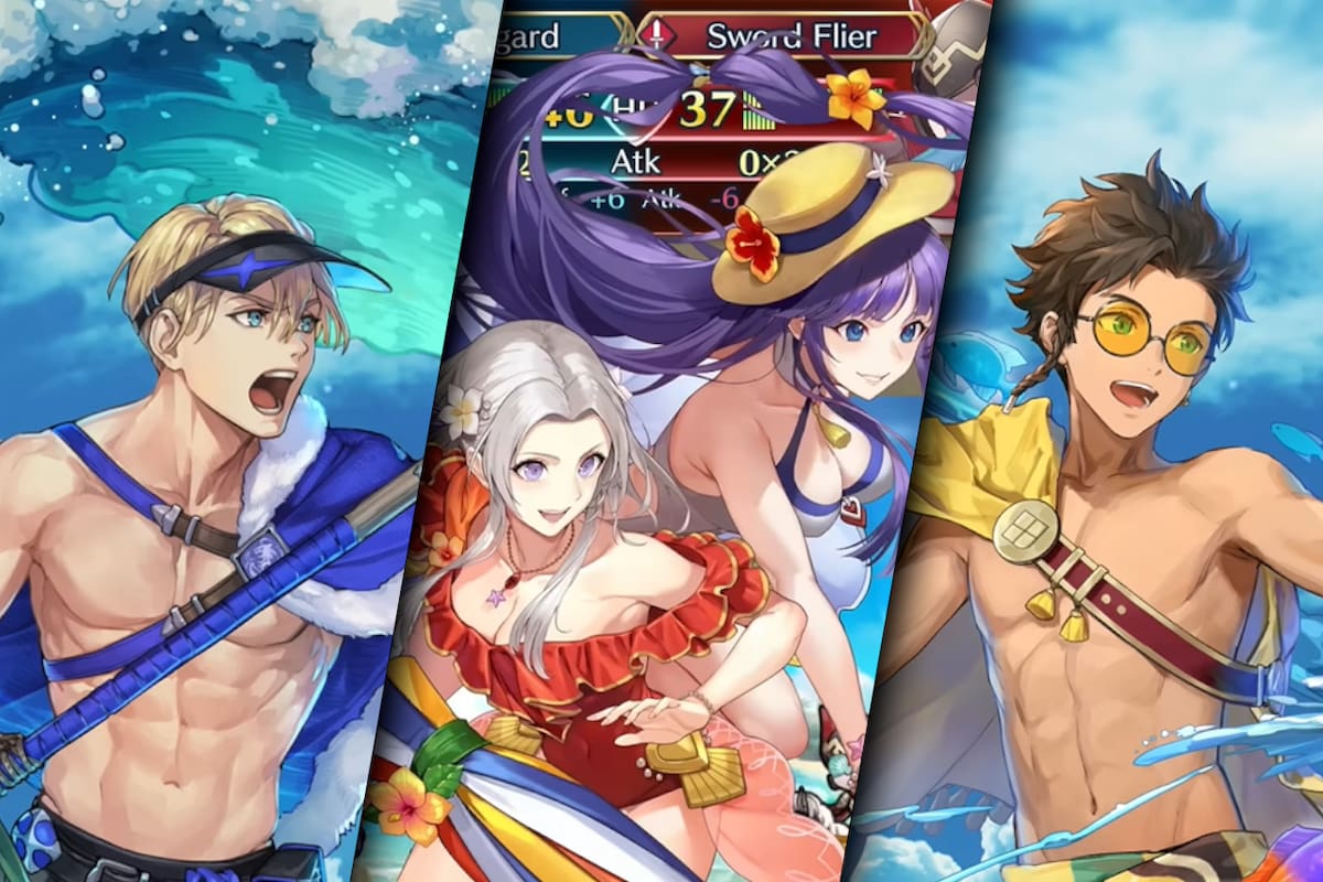 Waifus y husbandos de Fire Emblem presumen candentes bikinis en Fire Emblem Heroes