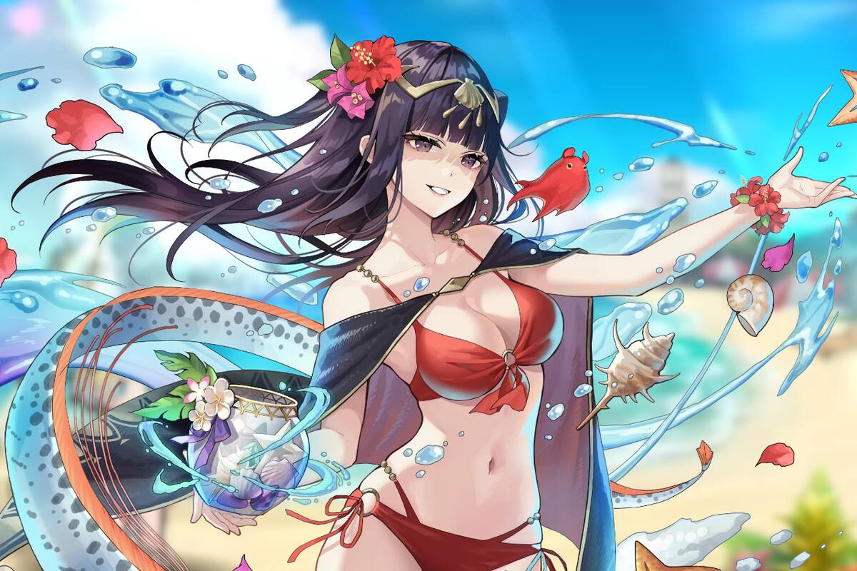 Fire Emblem trae de regreso a una sexi waifu en bikini que Nintendo censuró