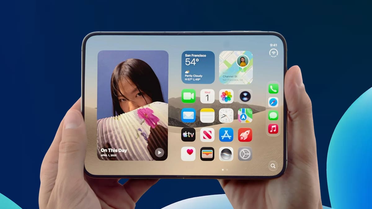 iPhone Duo smartphone plegable