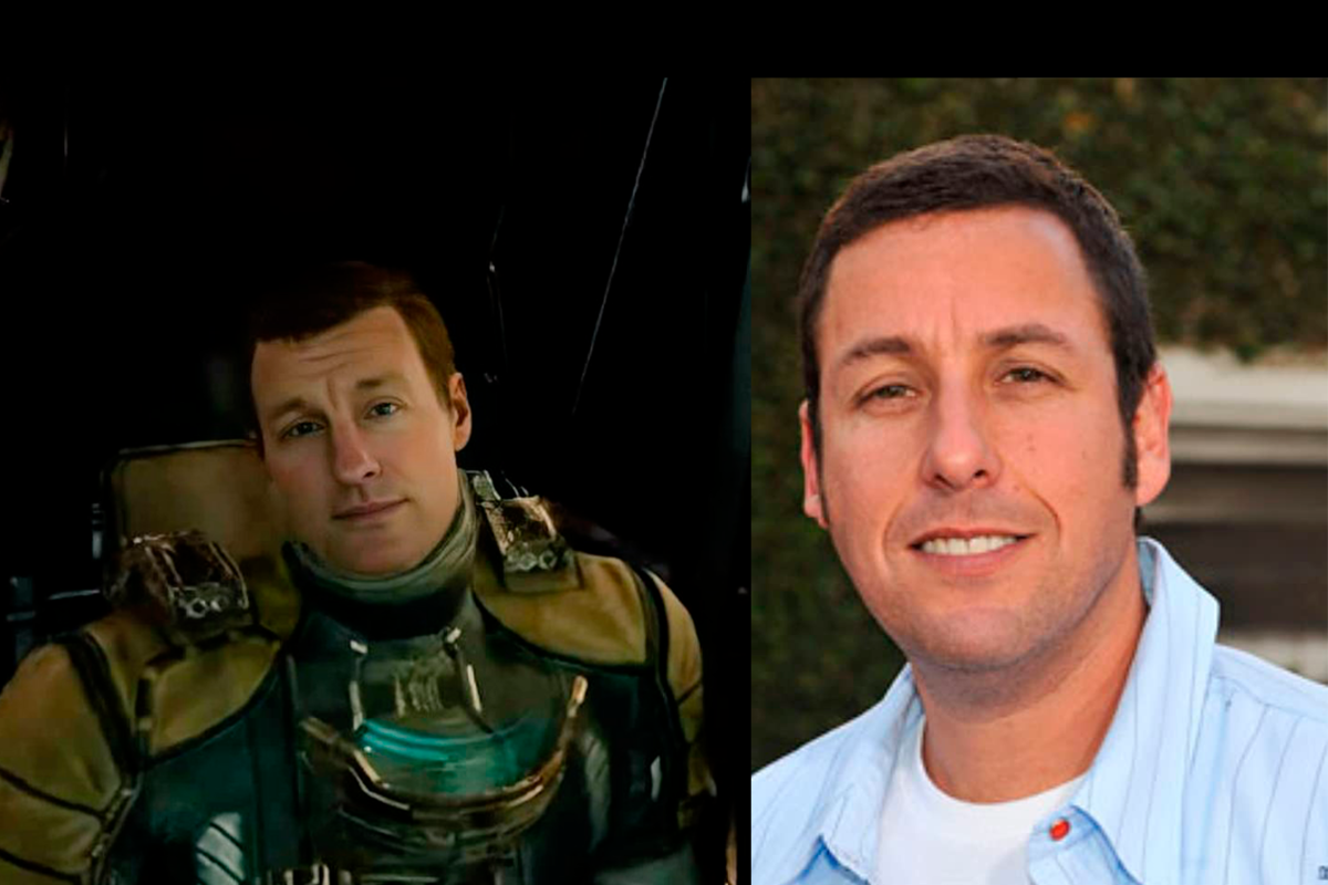 "It's Adam Sandler", fans mock the new face of the protagonist of Dead Space