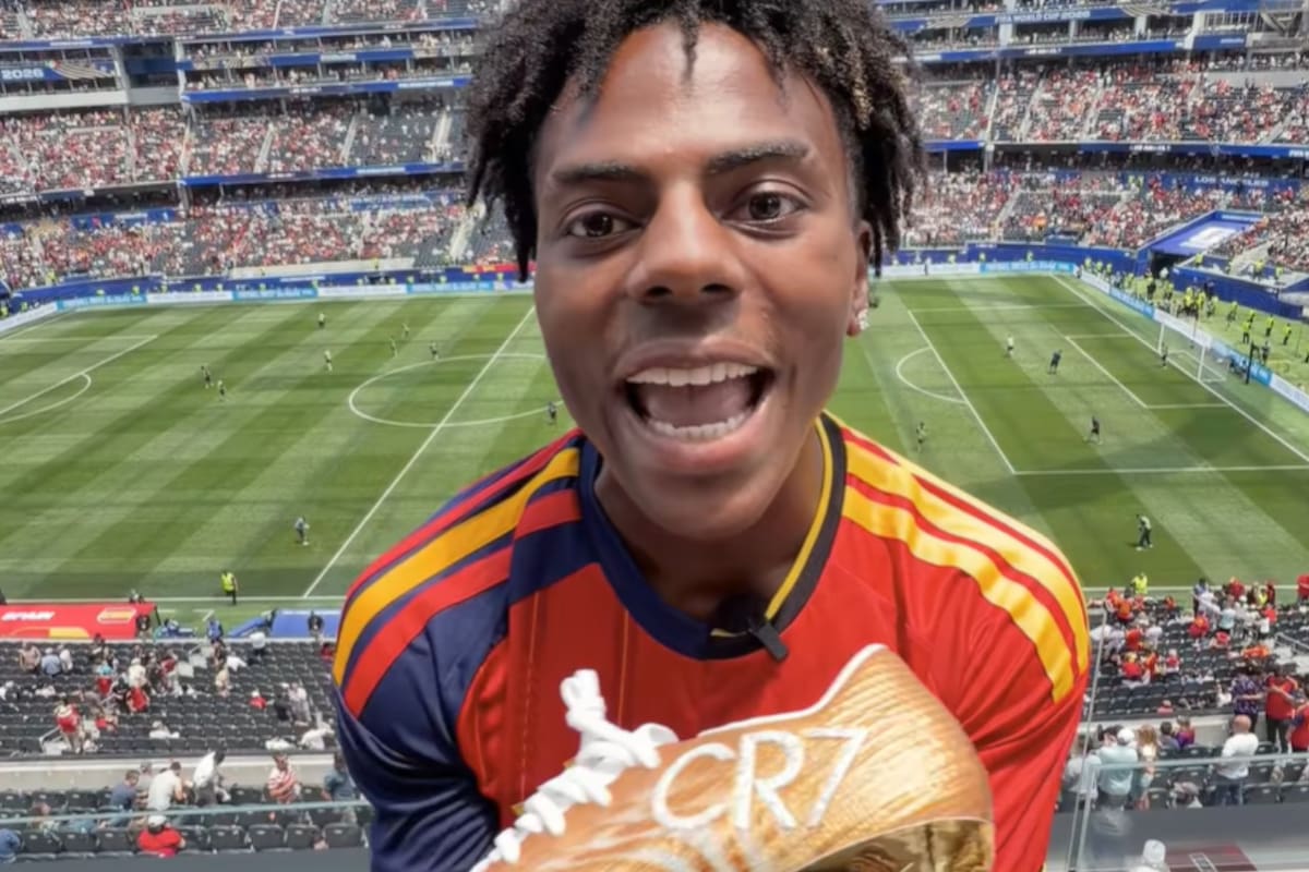 Tras triste derrota en el mundial de futbol, Cristiano Ronaldo le da un regalo invaluable al popular streamer IShowSpeed