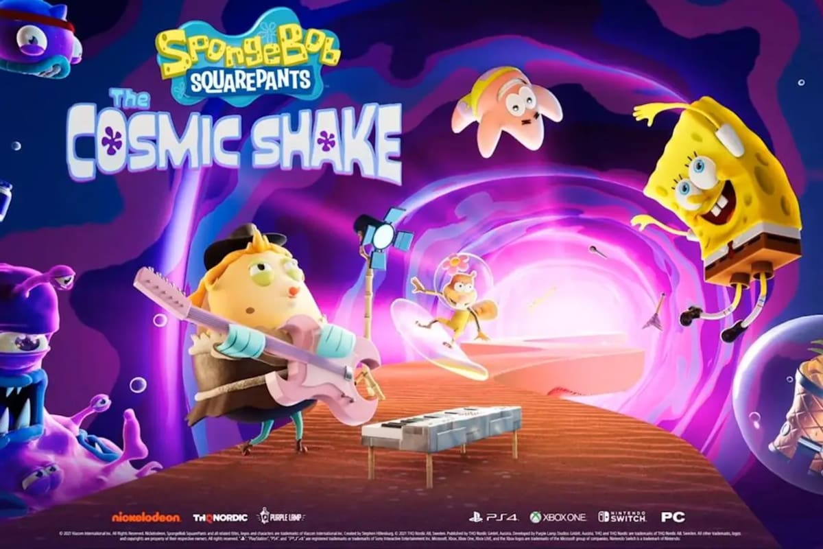 SpongeBob SquarePants: The Cosmic Shake shares new trailer as it gets closer to its release