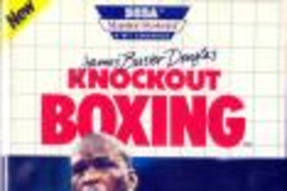 James \"Buster\" Douglas Knockout Boxing