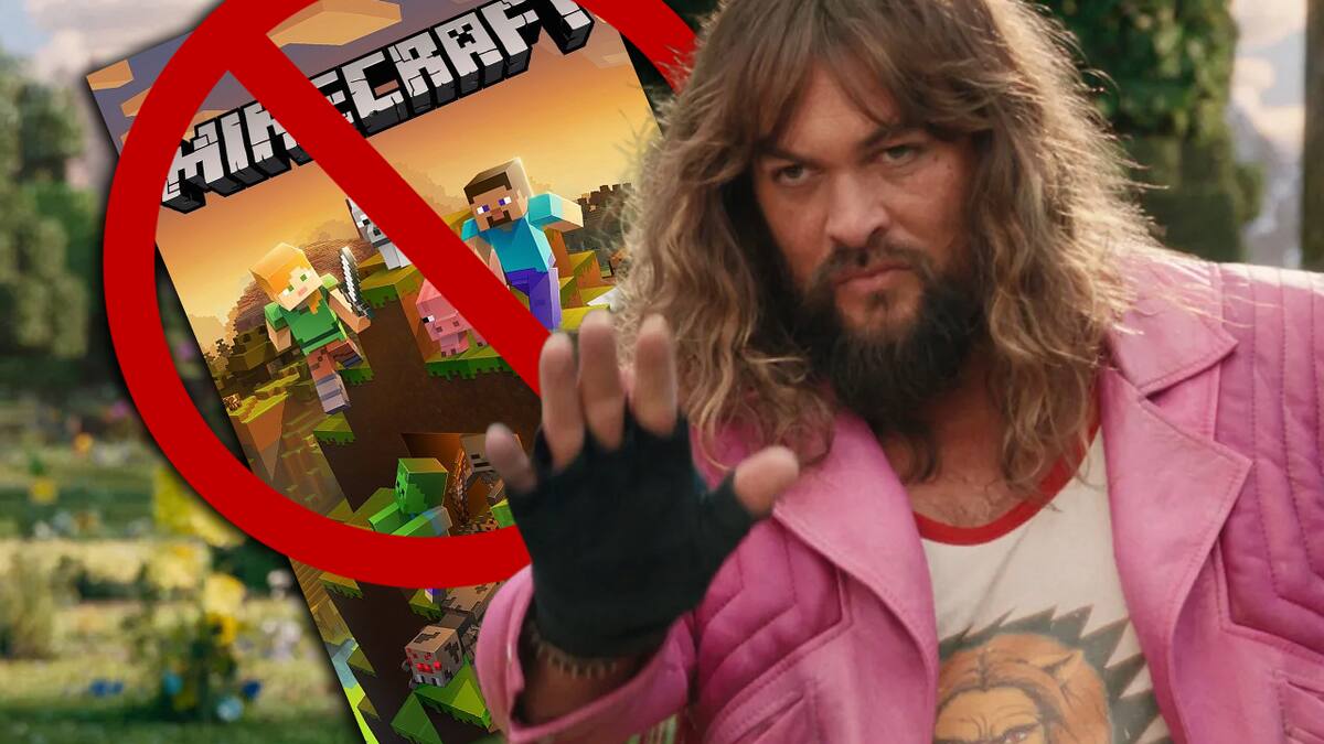 Jason Momoa prohibe Minecraft