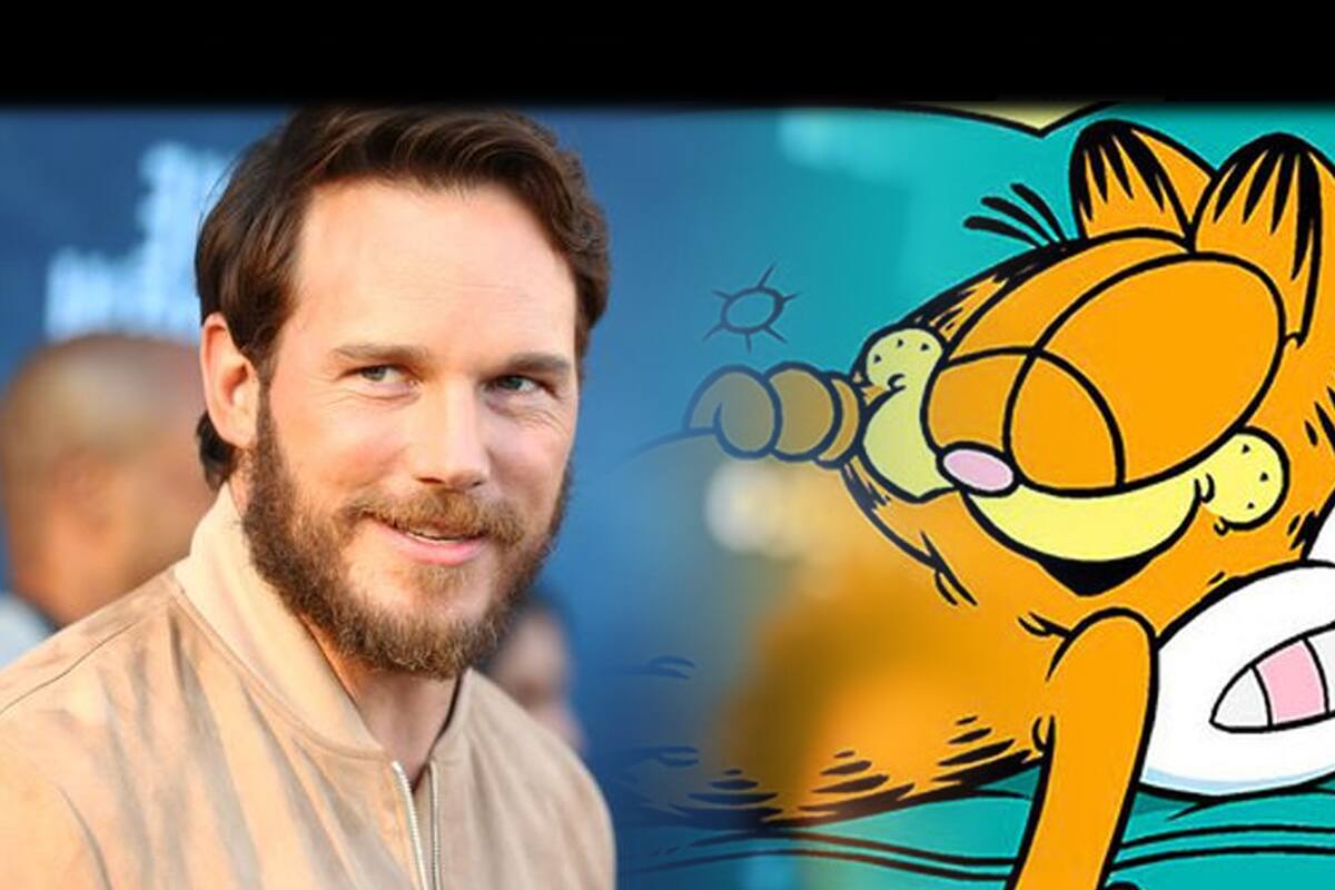 No sólo es Mario: Chris Pratt también dará voz a Garfield en una nueva película animada