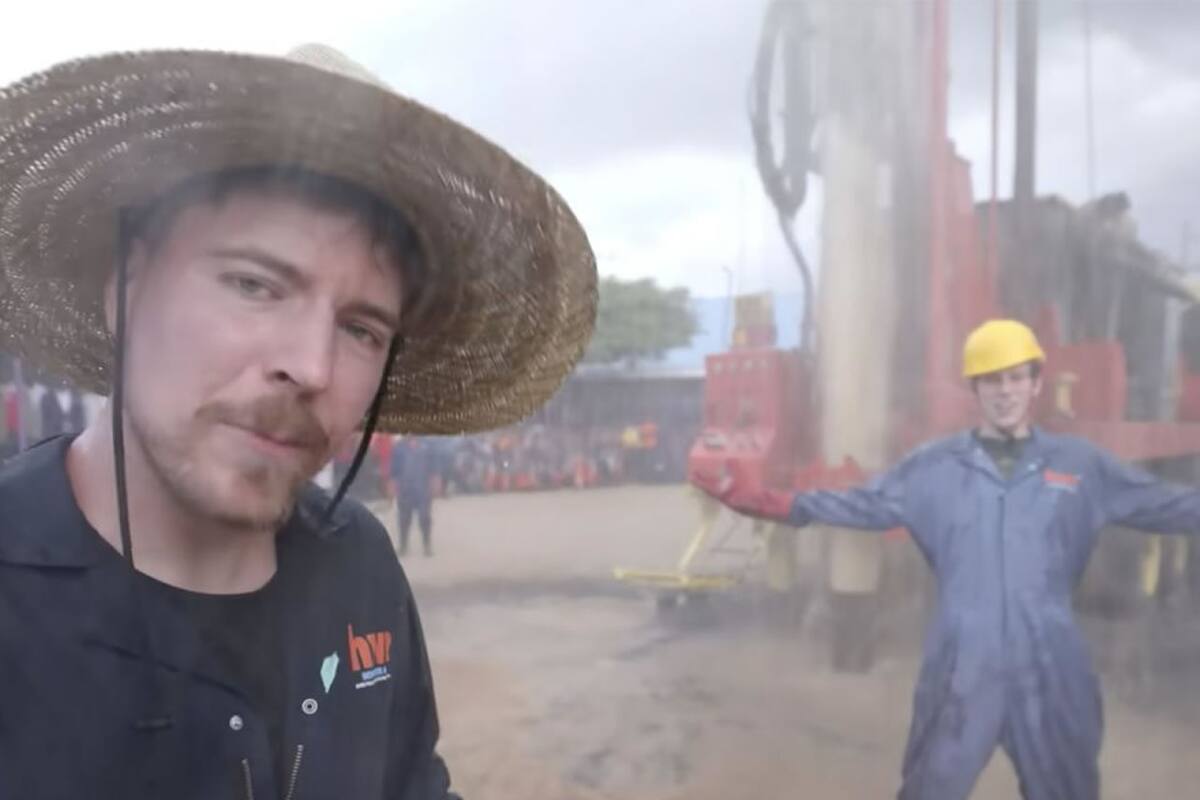 MrBeast Built 100 Clean Water Wells in Africa, Sparking Criticism Against Governments