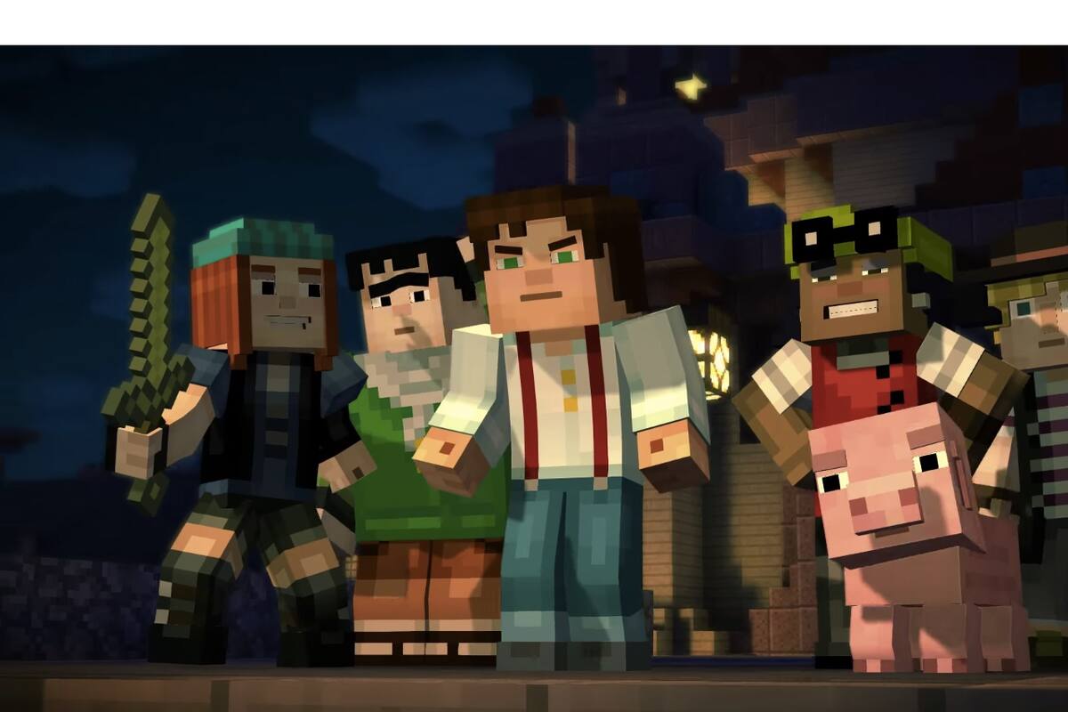 Mira el fantástico trailer de Minecraft: Story Mode