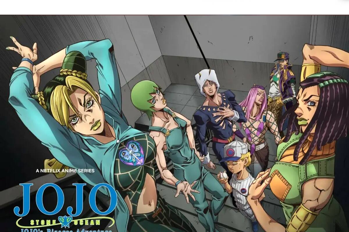 JoJo’s Bizarre Adventure: Stone Ocean llegará a Netflix este año; mira su primer trailer