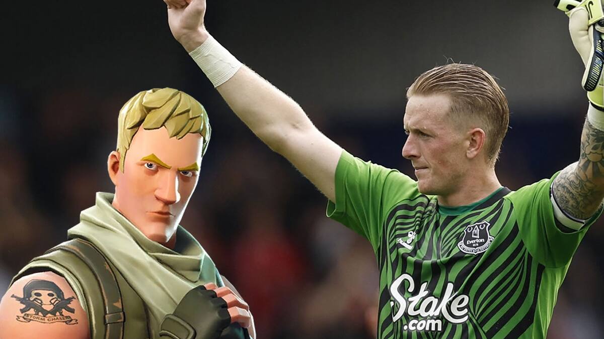 Jordan Pickford disfruta el Battle Royale mientras espera los Cuartos de Final en Catar 2022